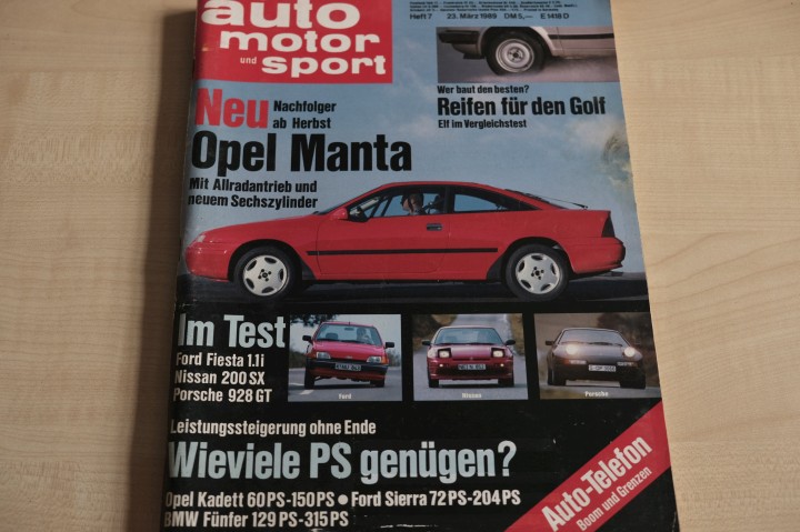 Auto Motor und Sport 07/1989